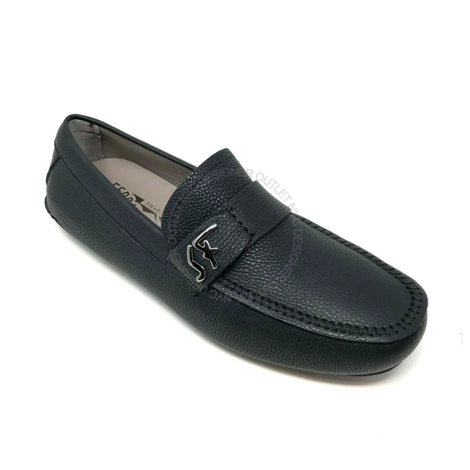 Ferragamo Rasca Drivers Hope Glow Flat Heel