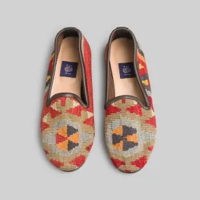 Women's Kilim Loafer Size 10 Easy Strap