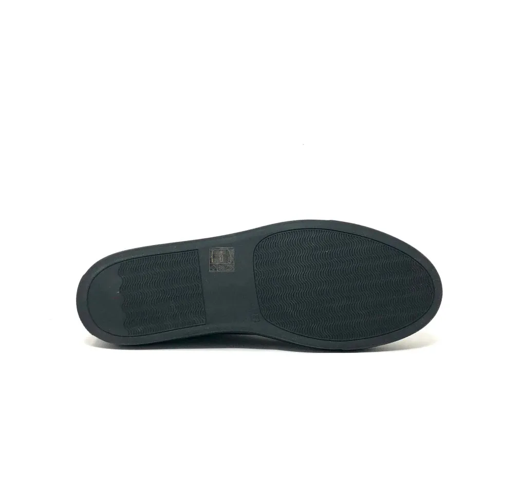 Common Project Black Leather Achille Sneakers night pre - race jitters