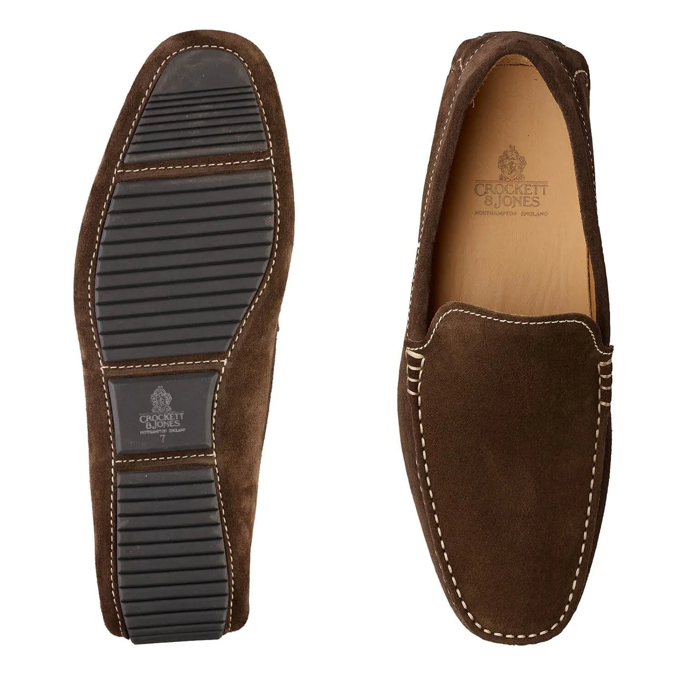 Active Footwear Nature Glow Como Dark Brown Suede Lace Up