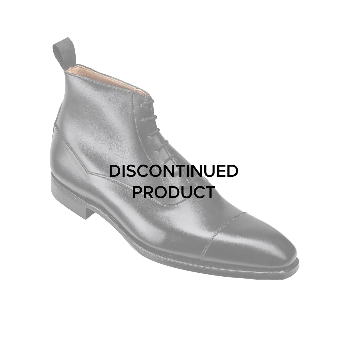 Patent Finish Long Meeting Charlton Black Calf