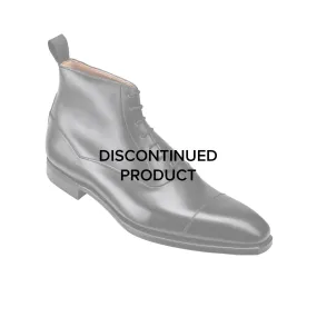 Patent Finish Long Meeting Charlton Black Calf