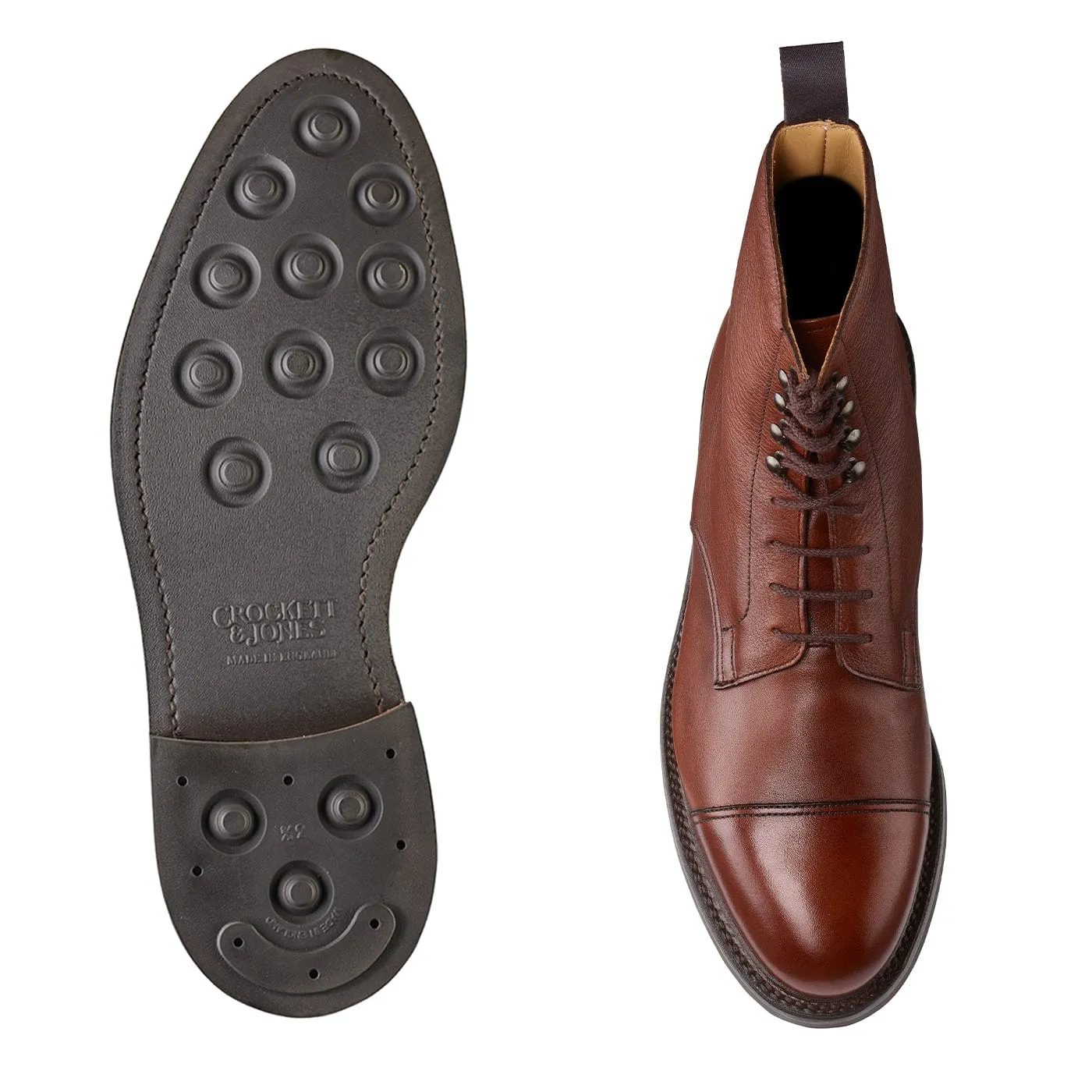 Comfy Footing Icon Look Coniston Chestnut Milled Calf