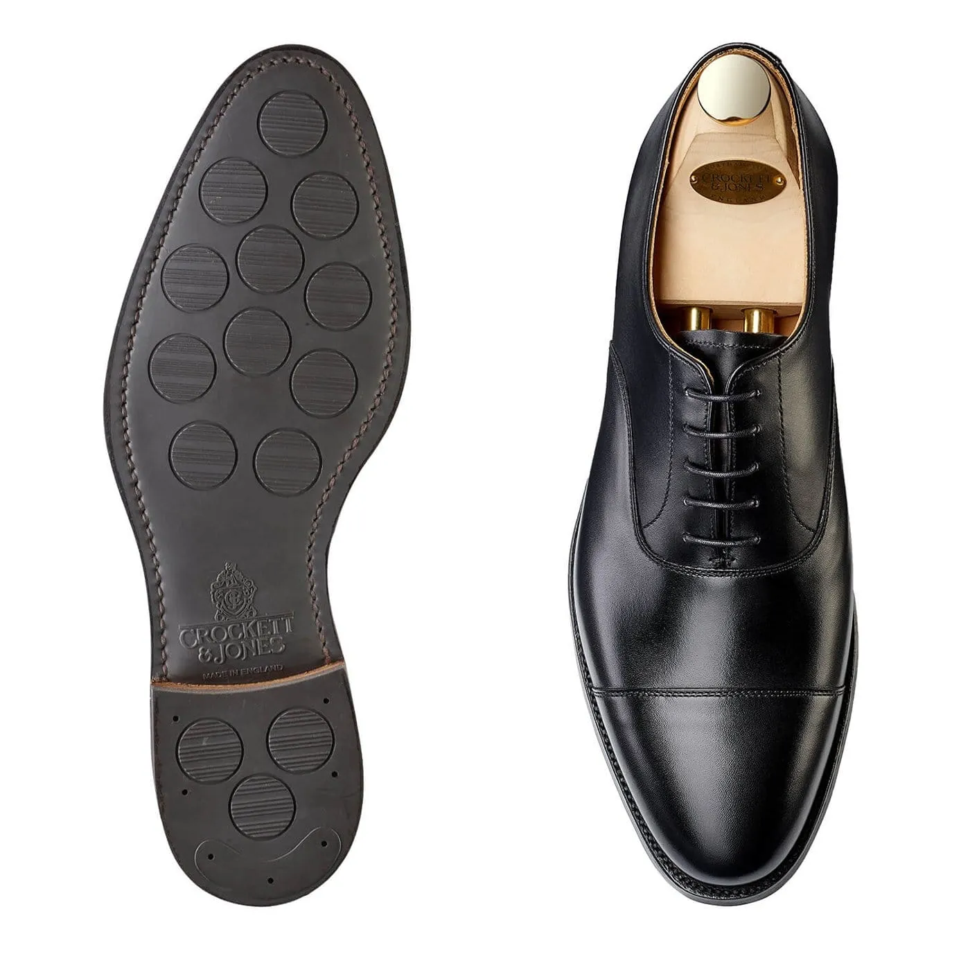 Rich Tone Minimal Office Connaught 2 Black Calf (City Sole)