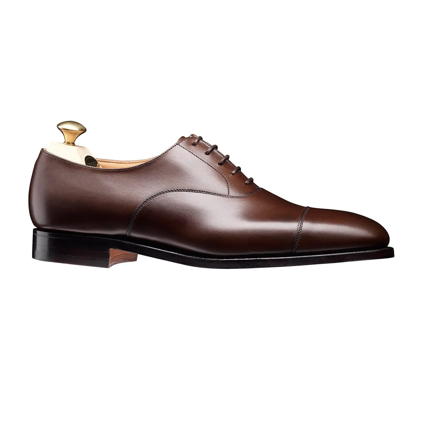 Connaught Dark Brown Burnished Calf Comfort Oxfords