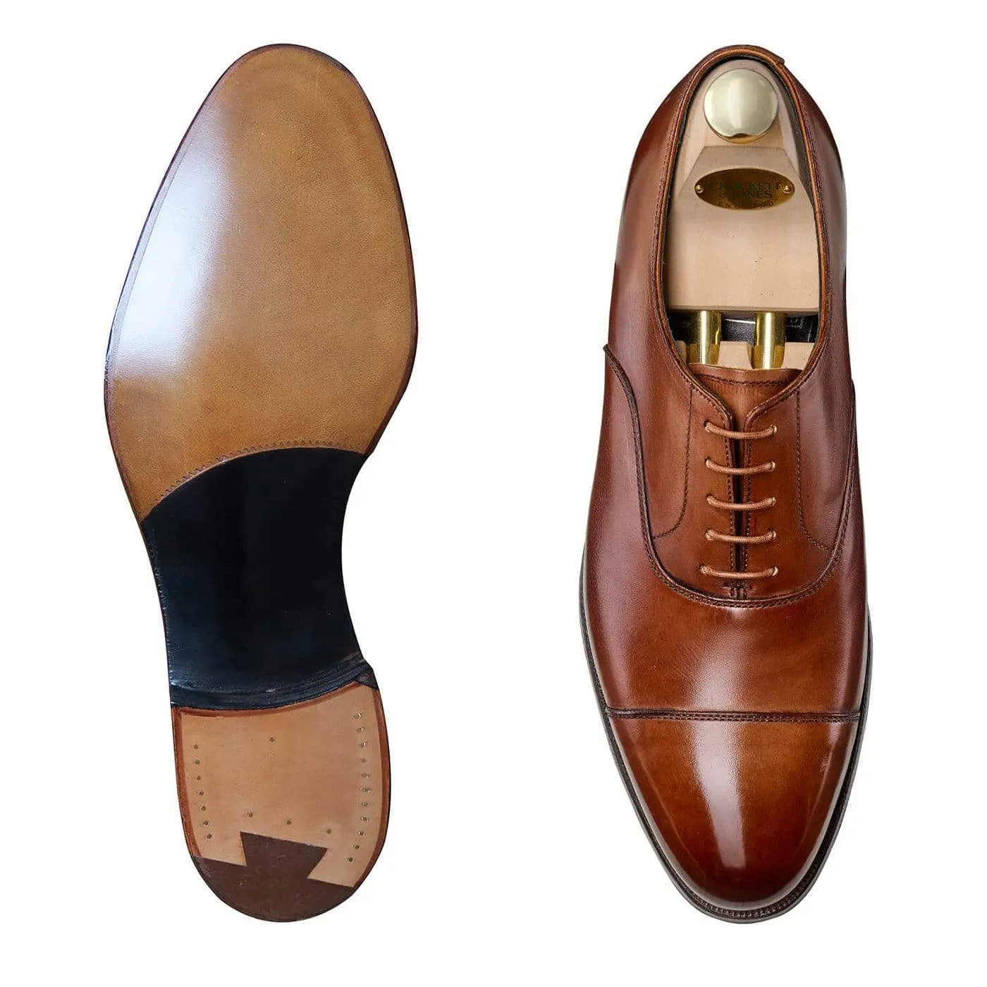 Breathable Feel Modern Professional Connaught Tan Antique Calf