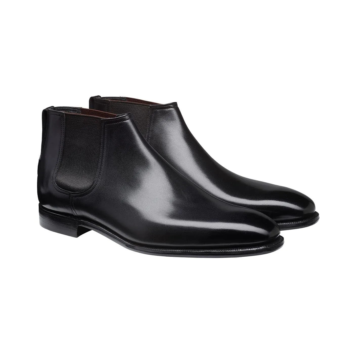 Work Routine Clean Edge Hamilton Black Calf