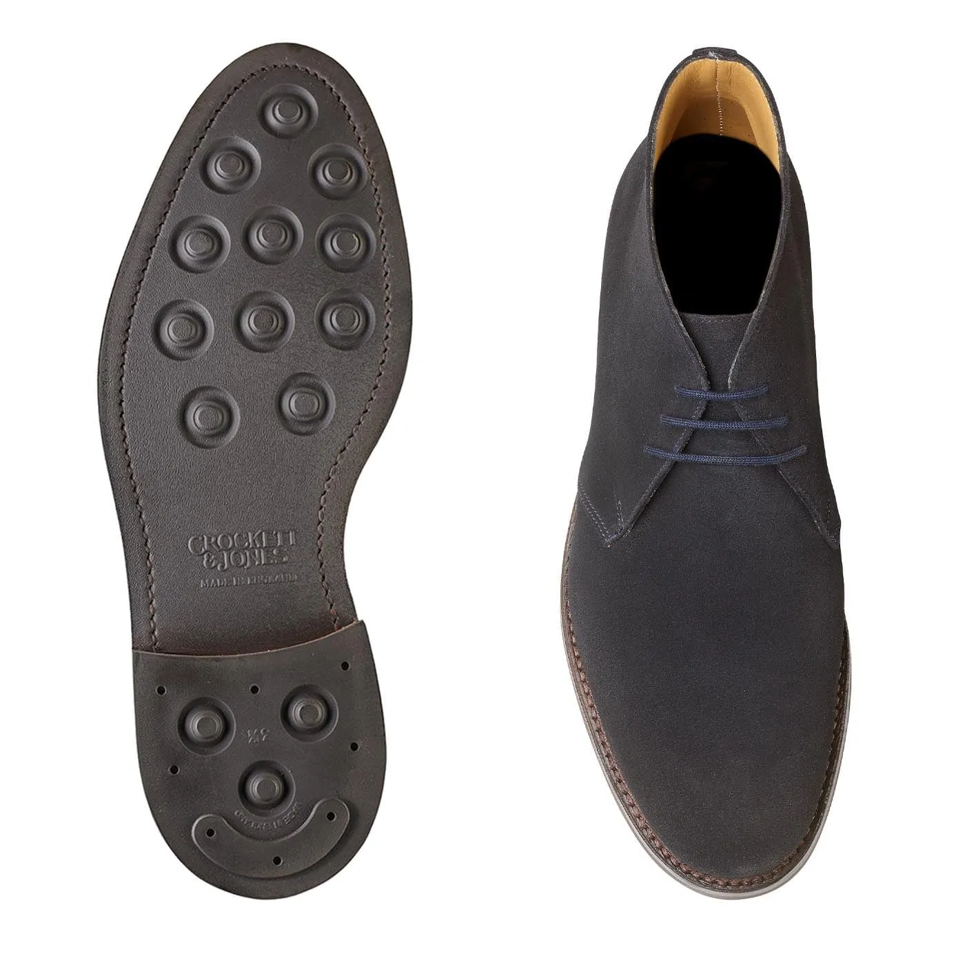 Adjustable Cushion Cool Essentials Chiltern Navy Suede