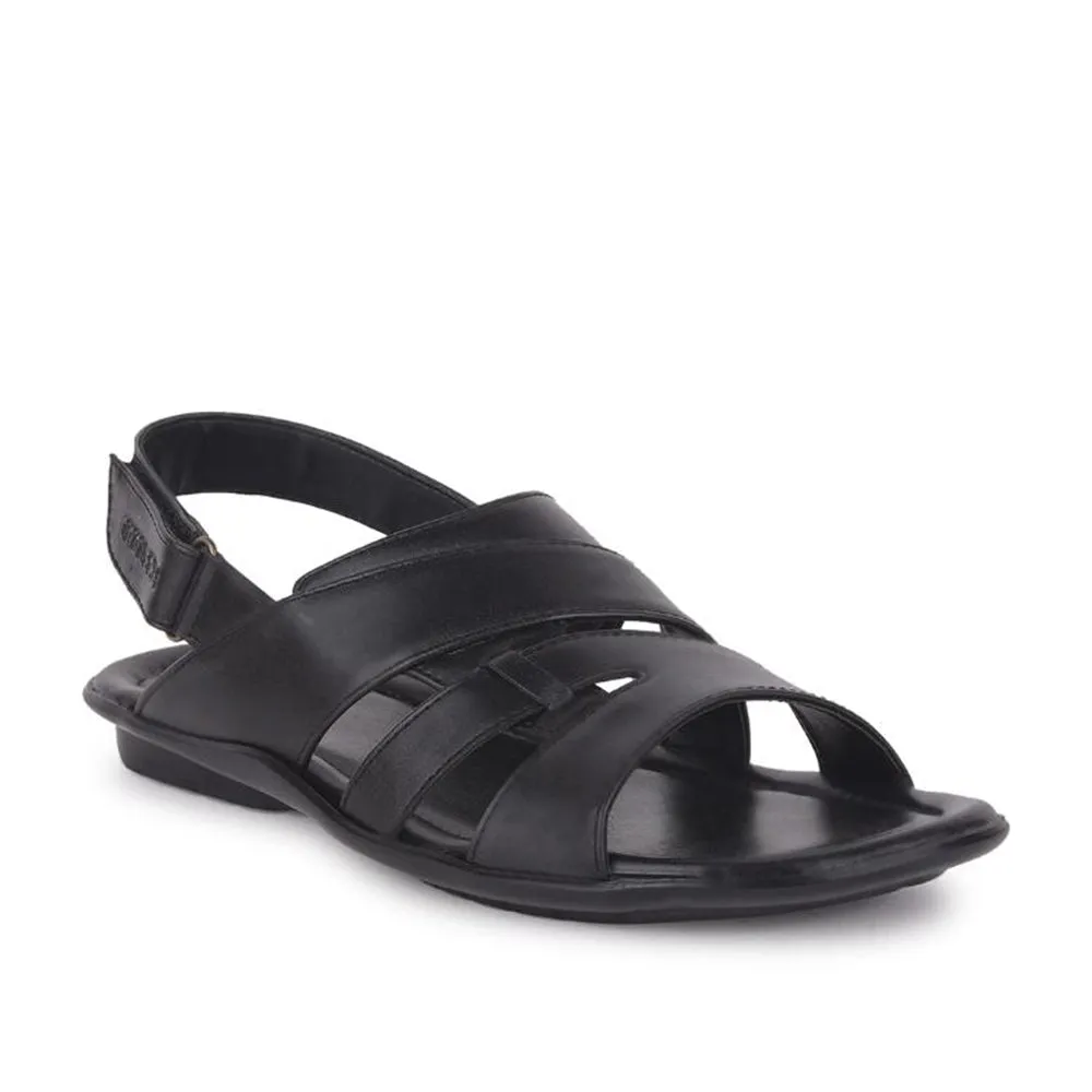 Casual Sandals Coolers By Liberty COOL99-90 Mens Black Formal Sandal