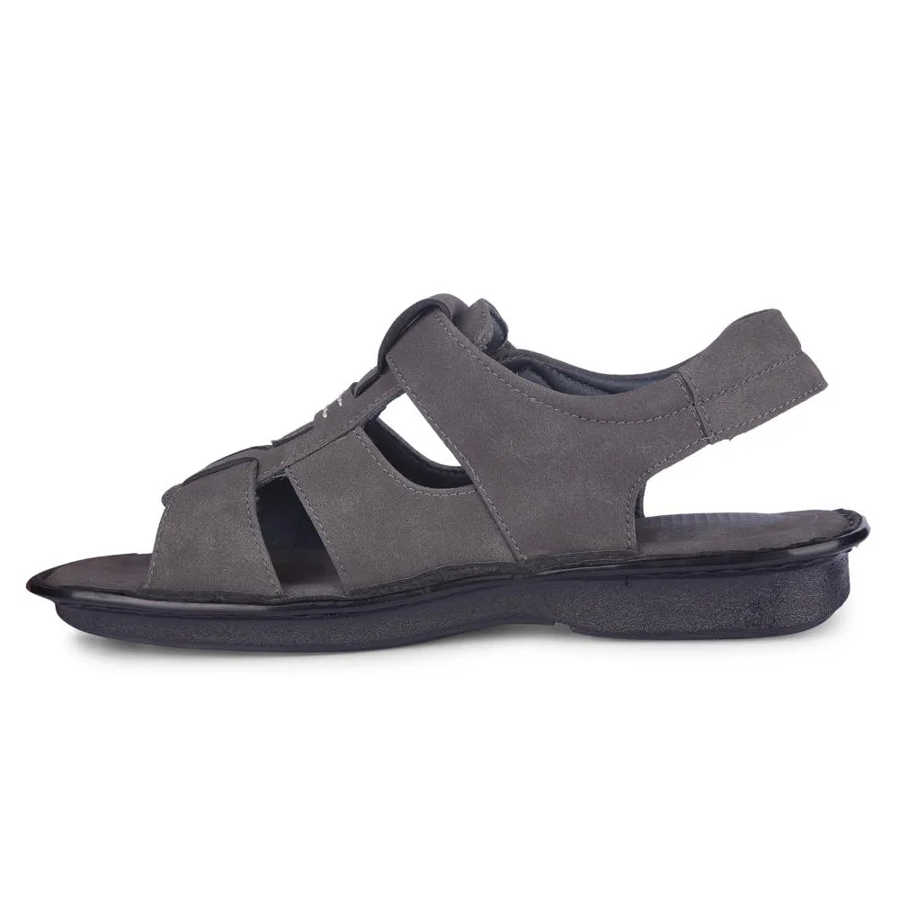 Coolers By Liberty Mens FLEXO Grey Casual Sandal Soft Finish Summer Flip-flops
