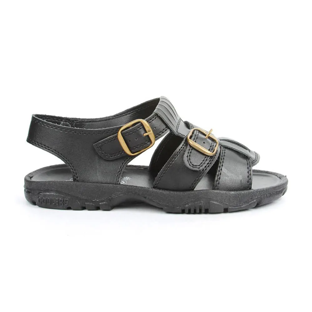 Pastel Soft Coolers Casual (Black) Sandals For Men SEMSON-N By Liberty