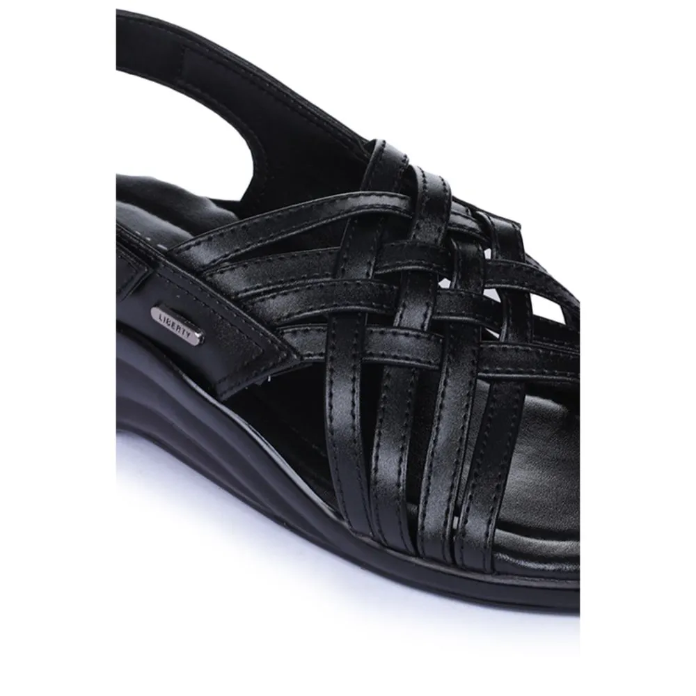 Foot Friendly Active Mode Coolers Formal (Black) Sandals For Men 7123-84 By Liberty