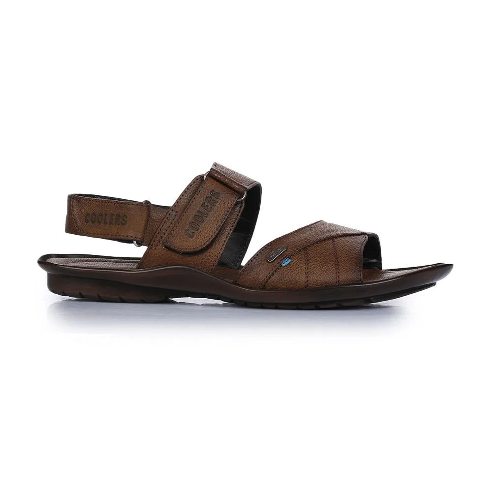 Coolers Formal Brown Sandals For Men LAF-202N By Liberty Ventilated Design
