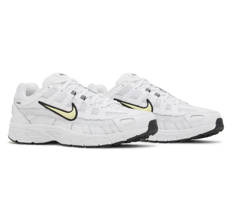 Men??s Nike P-6000 (Lemon Chiffon) synthetic leather Wi - Fi - enabled