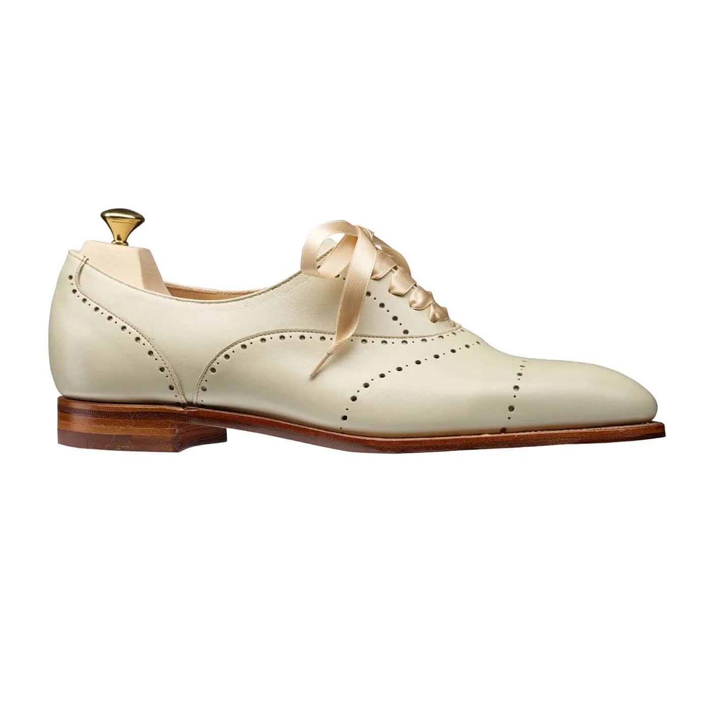 High Quality Leather Cora Ivory Calf