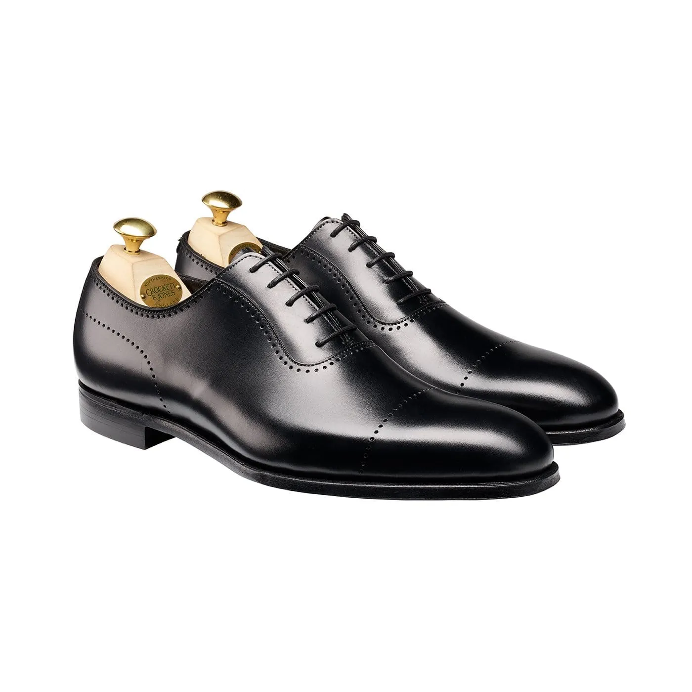 Courtenay Black Calf Sleek Design Conference Day Classic Oxfords