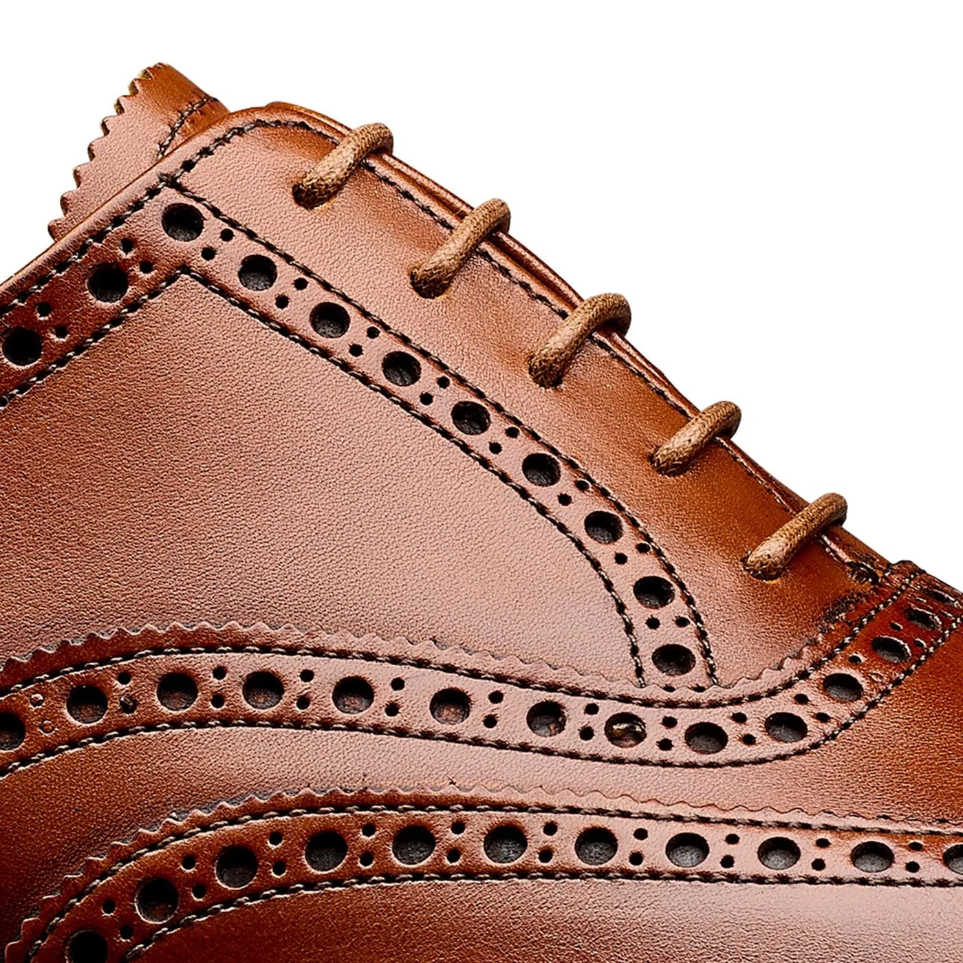 Formal Look Memory Foam Westgate 2 Tan Burnished Calf