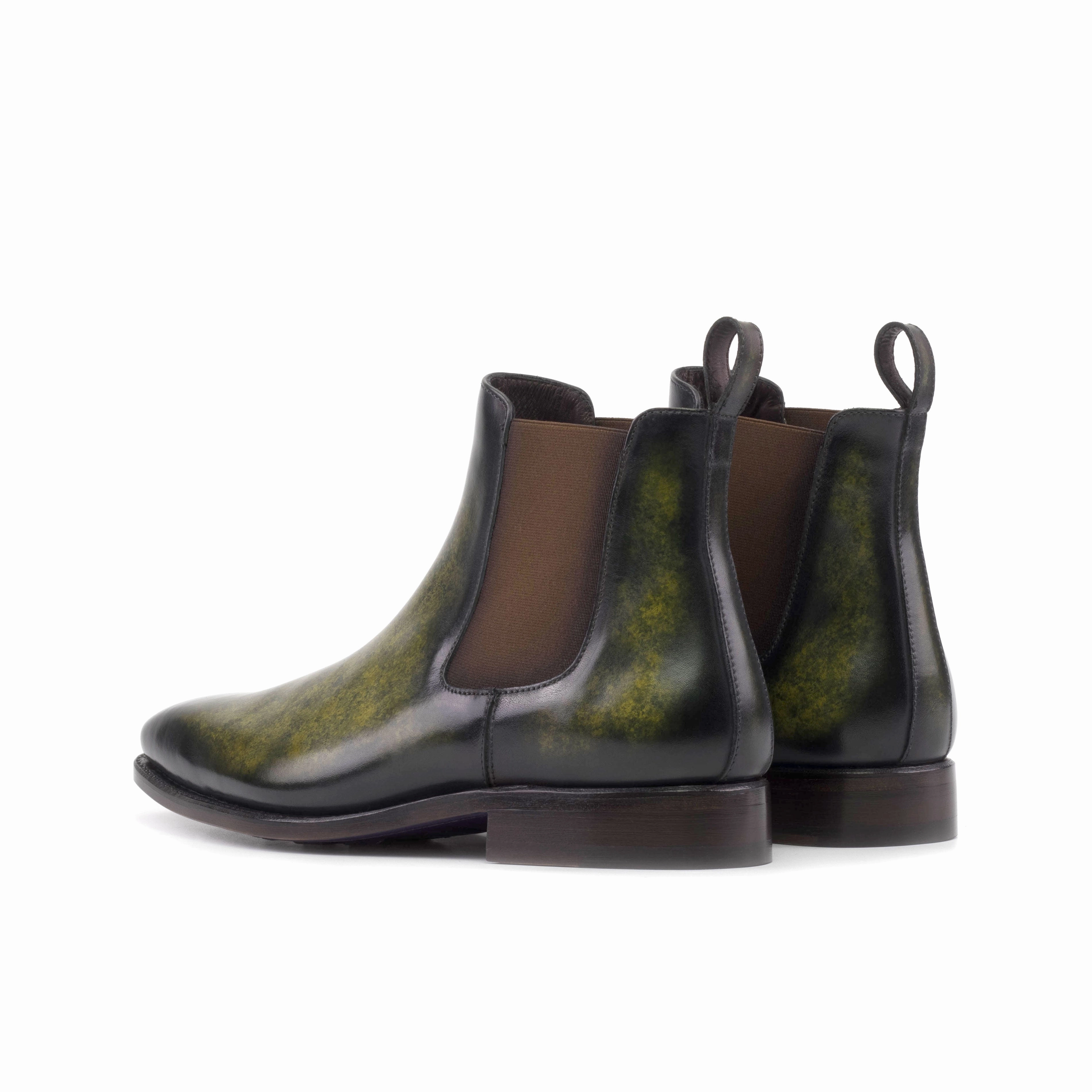 Lightweight Ski Lodge Khaki Patina Chelsea Boots