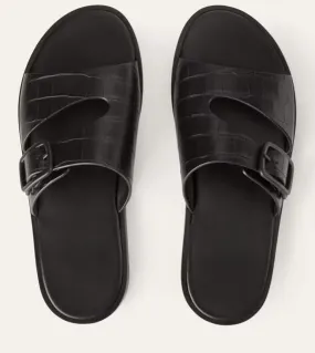 Cliff Step Kind Glow Crocodile Slippers Men's Crocodile Leather Slippers