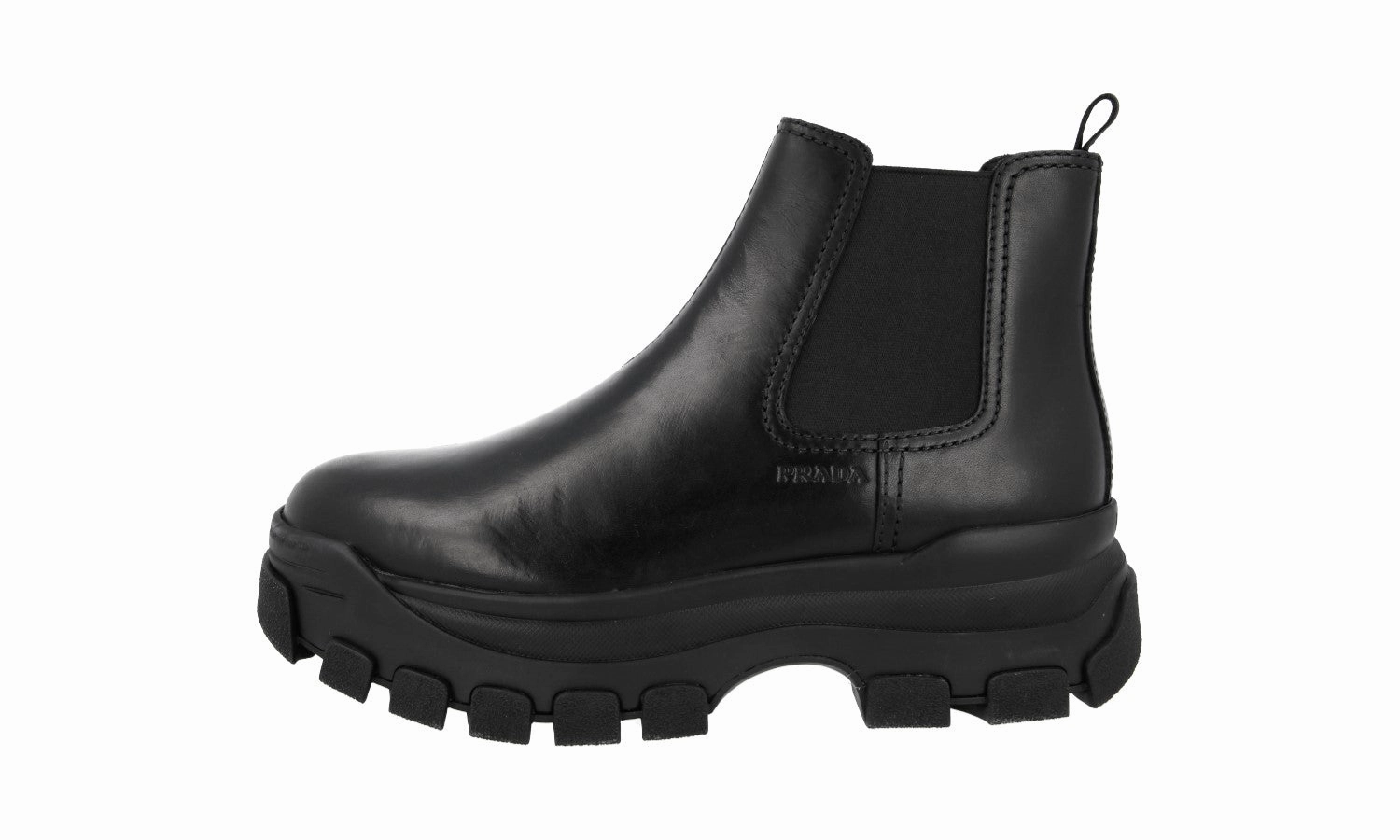 Outfit Refresh Prada Men's Black Leather Half-Boot 2TG154