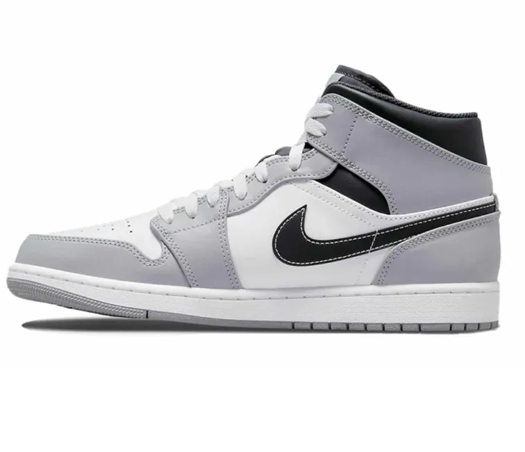 Soft foam Men's Nike Air Jordan 1 Mid (Smoke Grey)