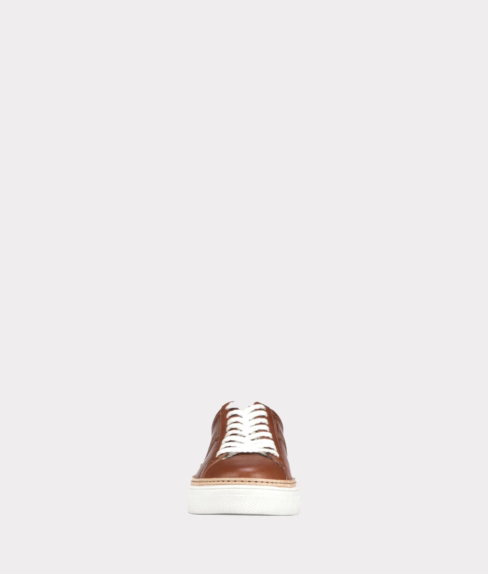 Double L lace Up Sneaker :: Whiskey Anti Slip