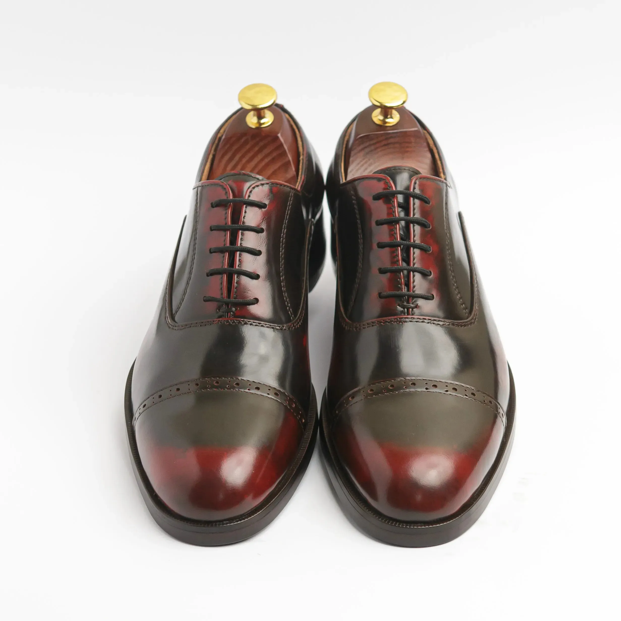 Regent - Burgundy Brushup Breathable Feel Active Worker Matte Finish Sharp Dresser