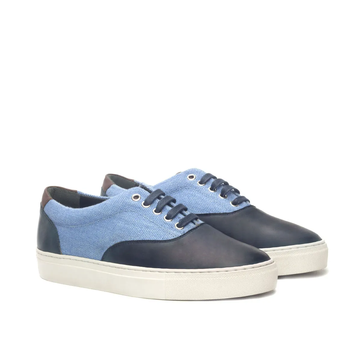 Stylish Option Hyper Breathable Lining Classic Linen & Leather Top-Sider Trainers