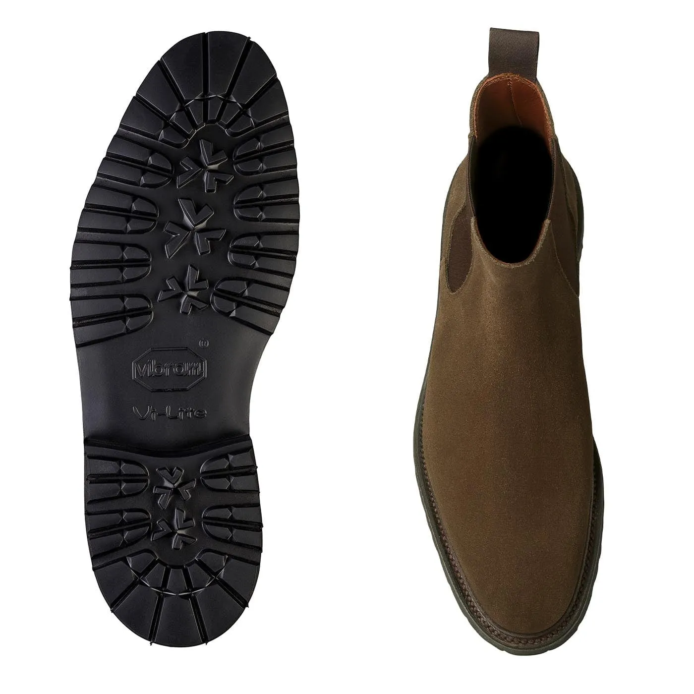 Poppy Slate Suede Bride Side