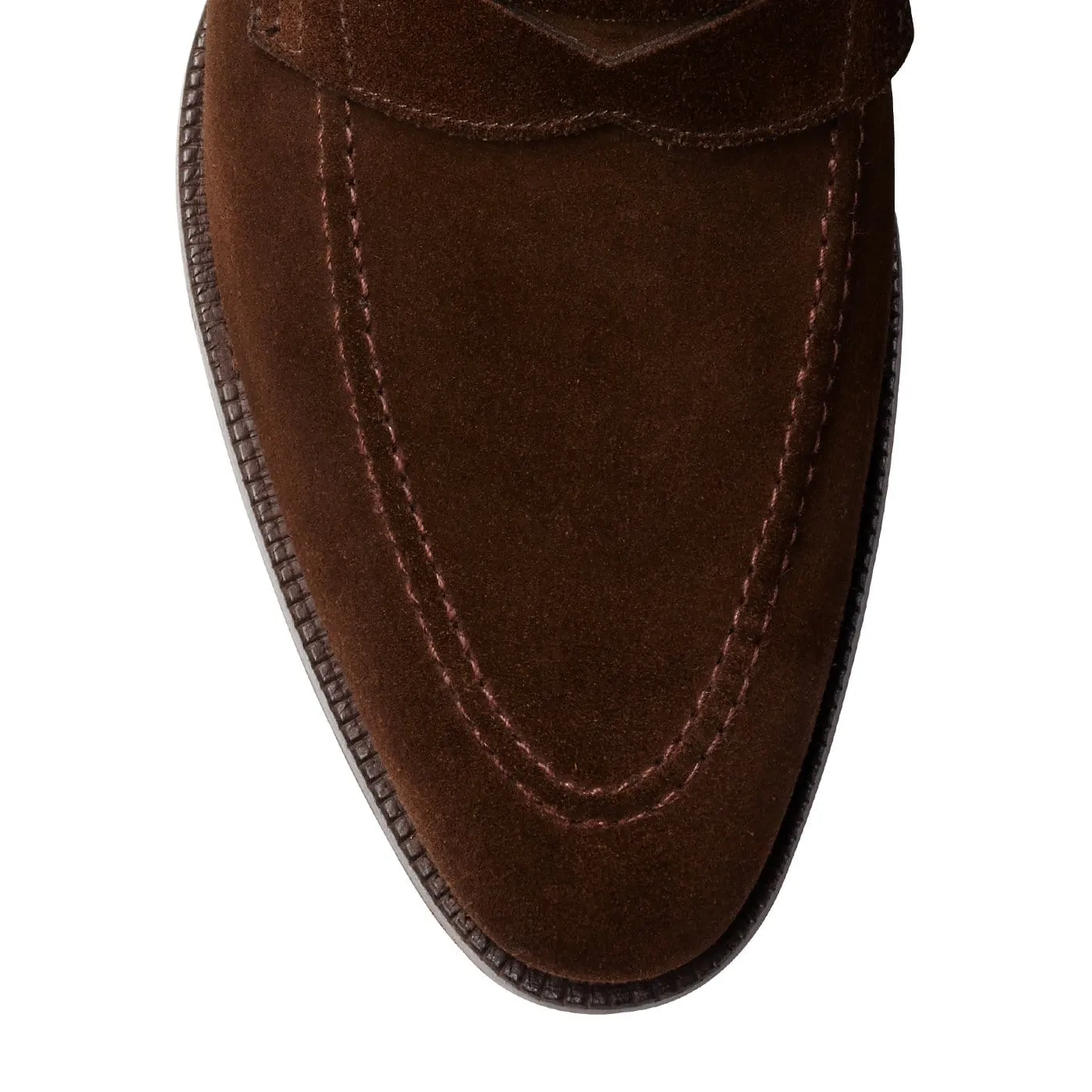Loafer Style Quick Wear Teign Dark Brown Suede