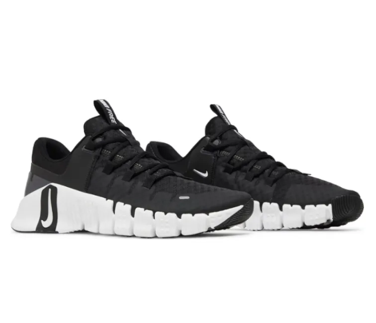 Men's Nike Free Metcon 5 (Black/White) active shoes option proven