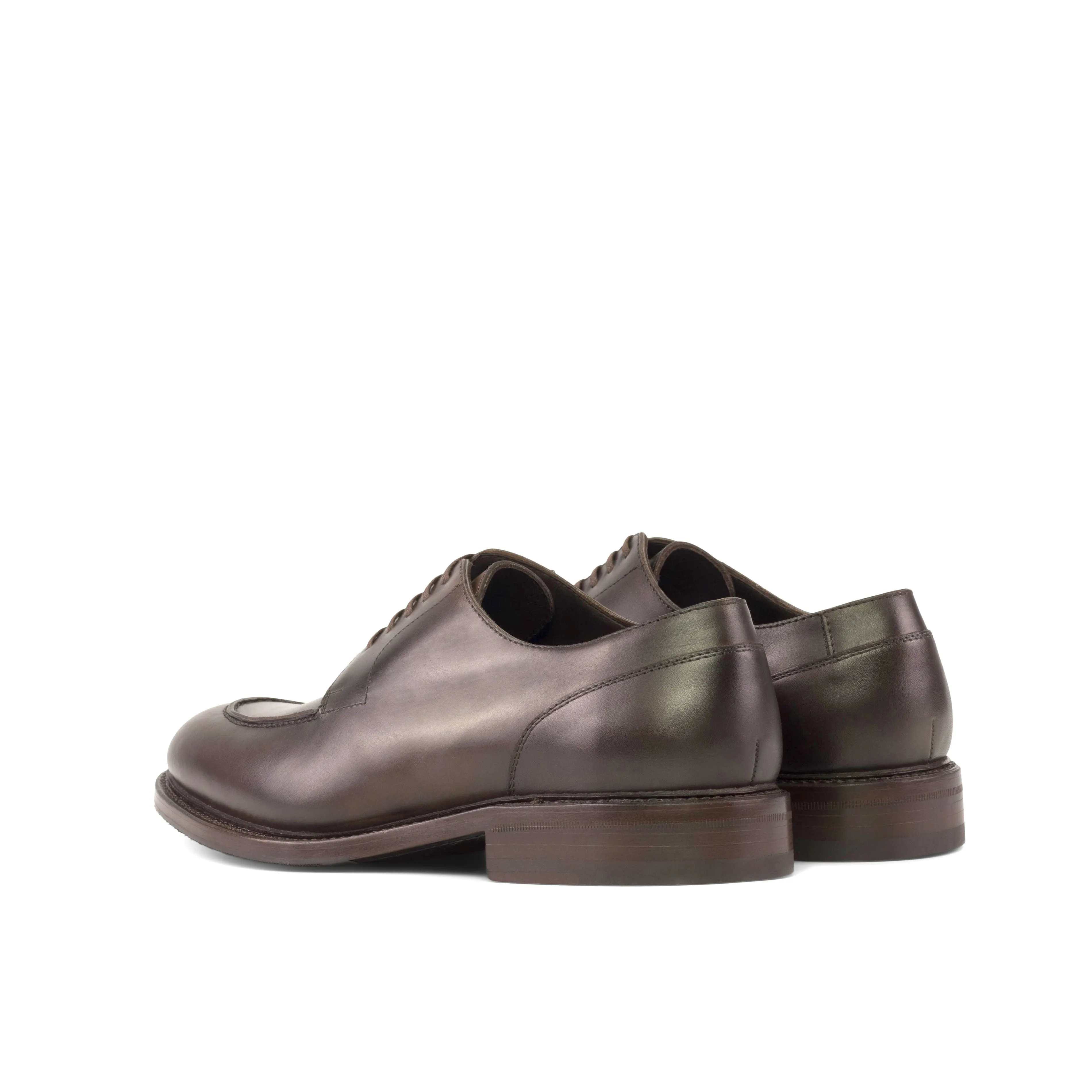 Dance Shade Metro Step Dark Brown Split Toe Derby Shoes