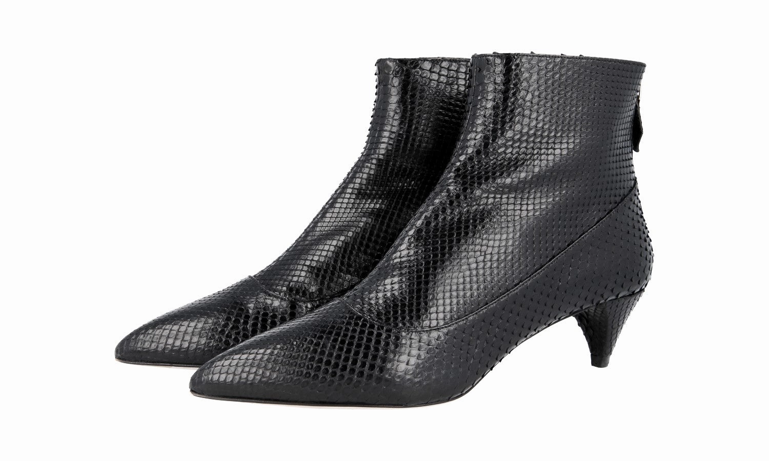 Miu Miu Women's Black Leather Half-Boot 5T9241 Modern Wardrobe