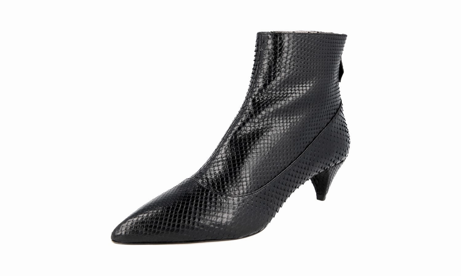 Miu Miu Women's Black Leather Half-Boot 5T9241 Warm Interior Relaxed Day