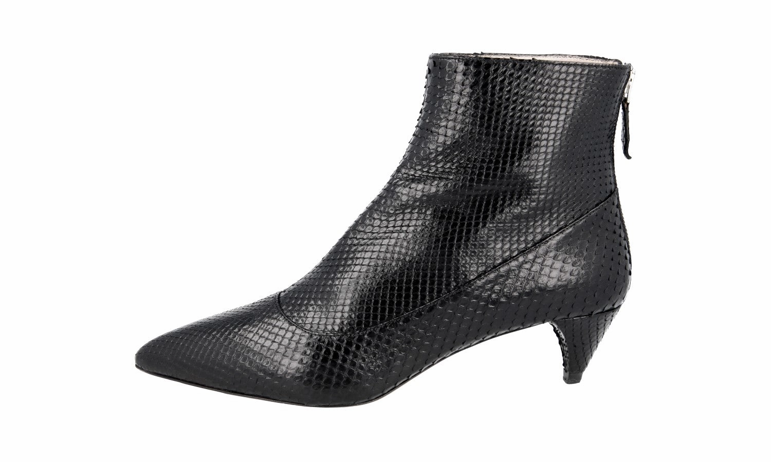 Miu Miu Women's Black Leather Half-Boot 5T9241 Outdoor Chicfit