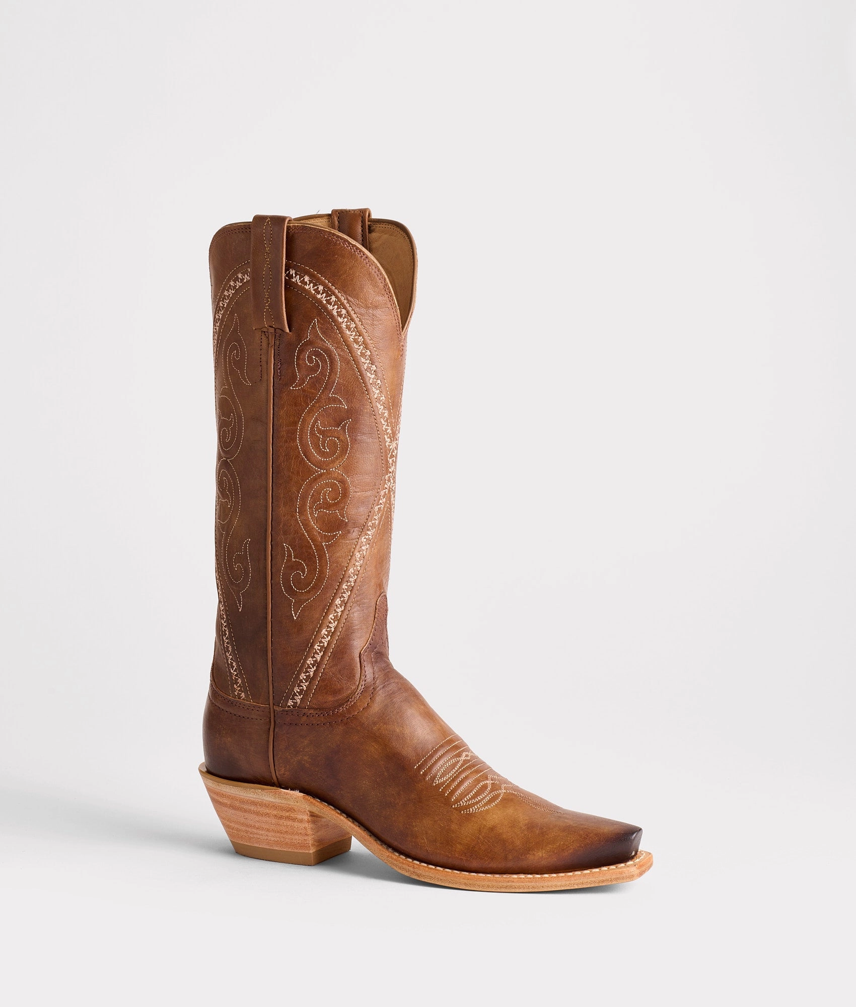 Darlene :: Tan Comfort Gusset Durable Shell Stylish Explorer