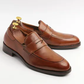 Matte Oxfords Timeless Fit Diplomat - Dark Tan