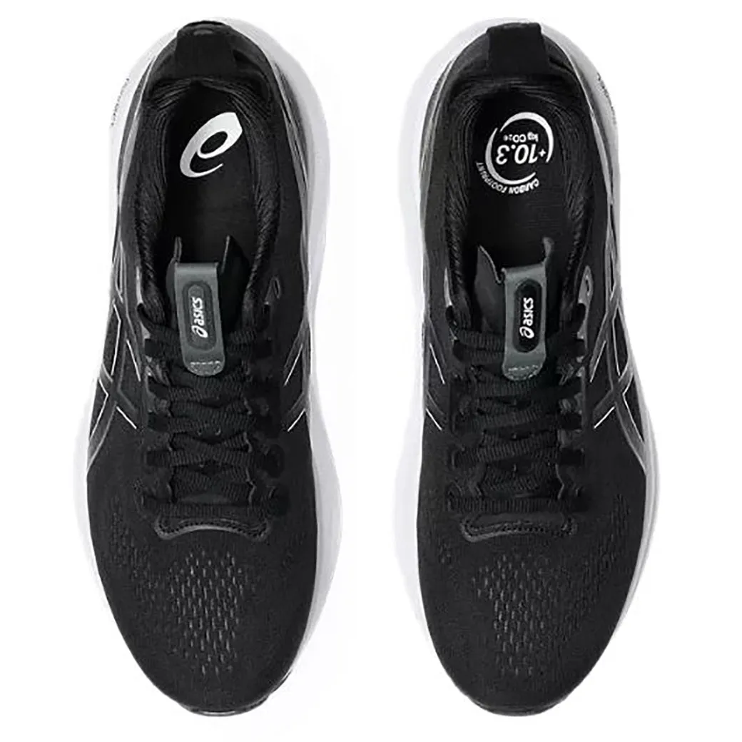 Mens Asics Gel-Kayano 32 Extra Wide in Black/White Hyper Durable Rubber Compound