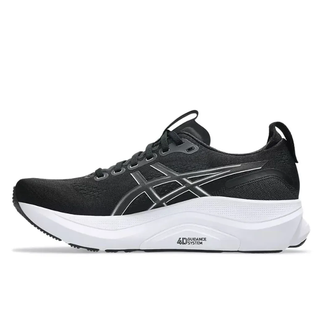 Recycled Polyester Mens Asics Gel-Kayano 32 Extra Wide in Black/White