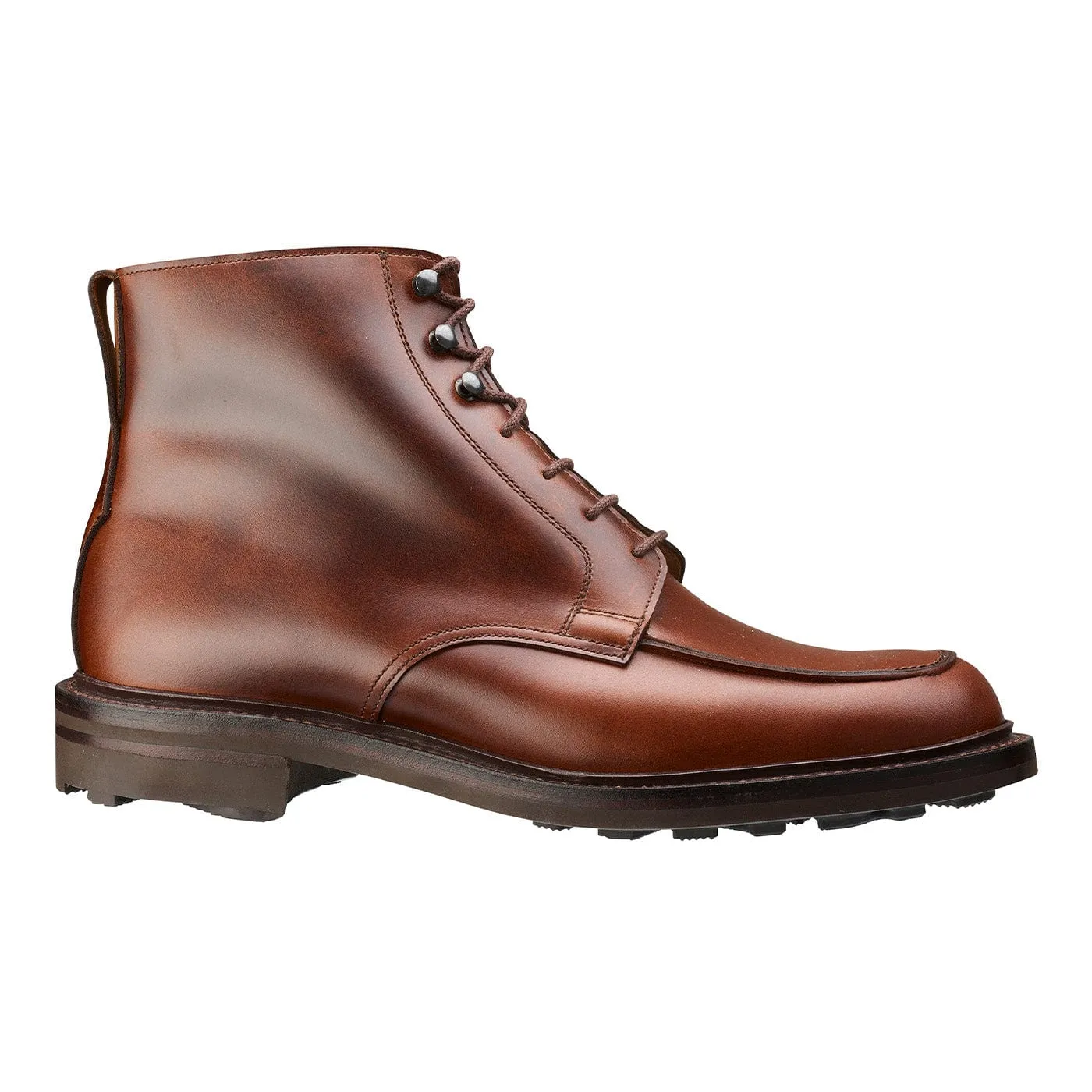 Structured Upper Career Oriented Leather Lace-up Footwear Donegal 2 Chocolate Hurricane Hide Satiny