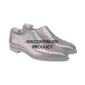 Main Walk Shiny look Magee Dark Brown Antique Calf & Dark Brown Willow Grain