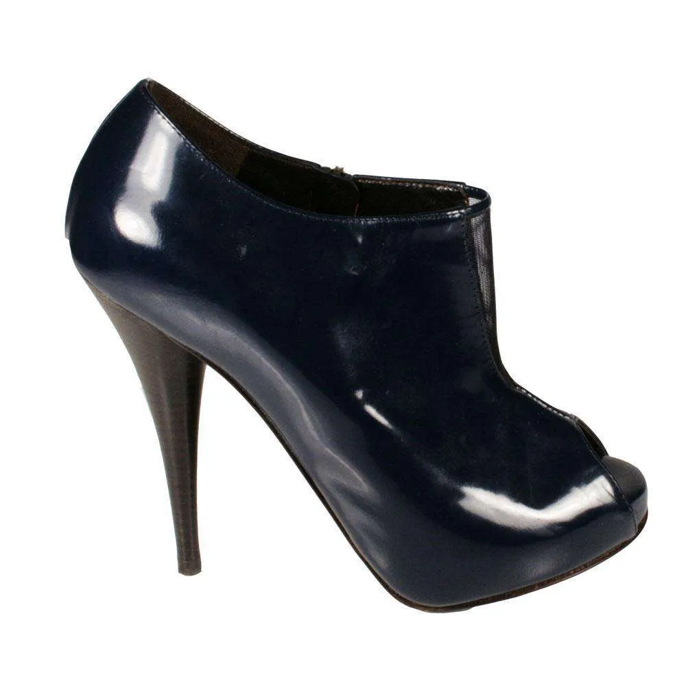 Fendi Designer Shoes for women Navy Bootsy / Short Boots 8X2982 (FFW18) Modern Bold