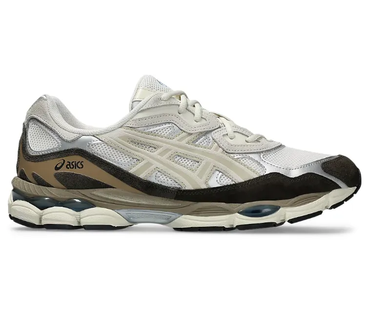 Men??s Asics Gel-NYC (Cream/Black) running backpacks roomy shoes