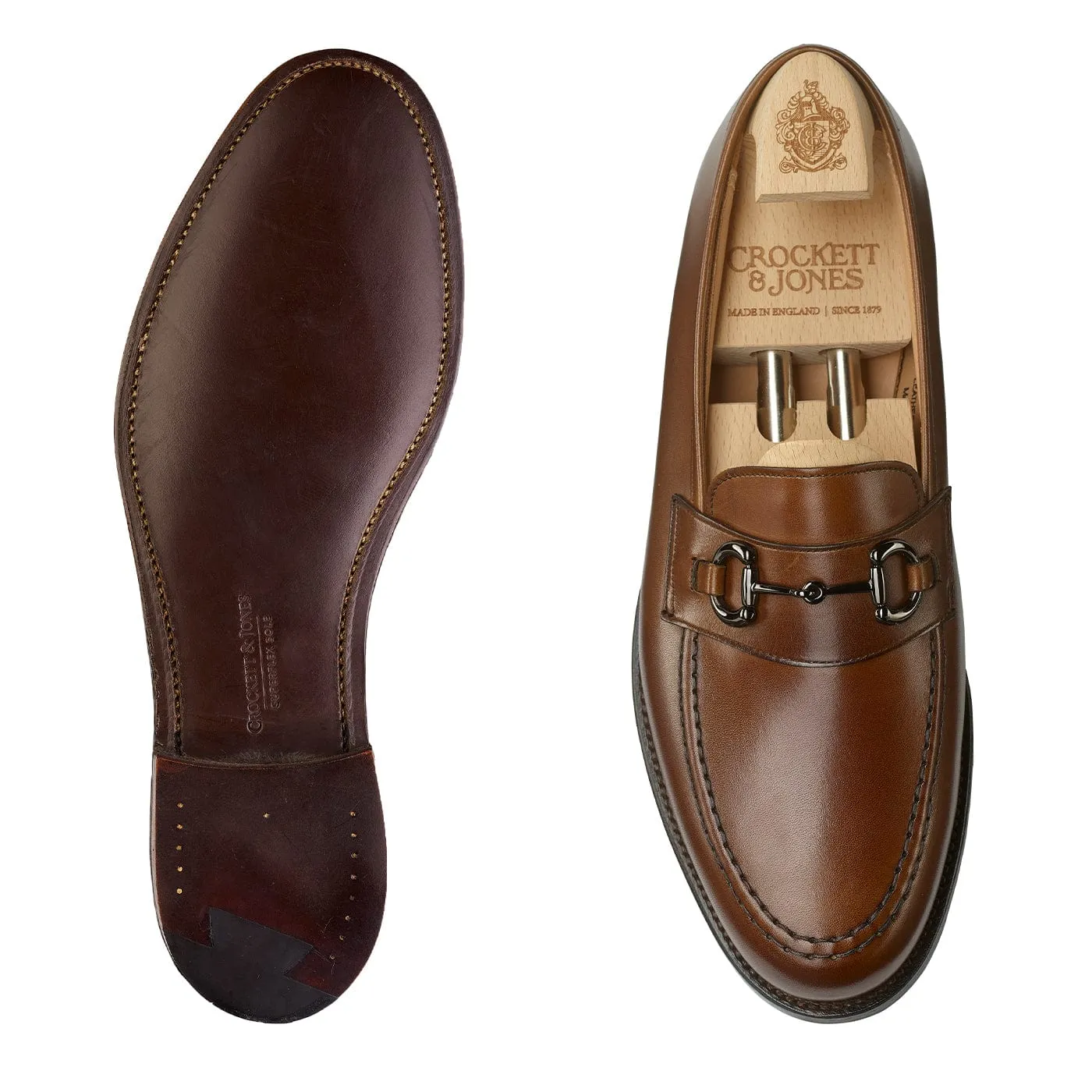Base Edge Hendon 2 Dark Brown Burnished Calf