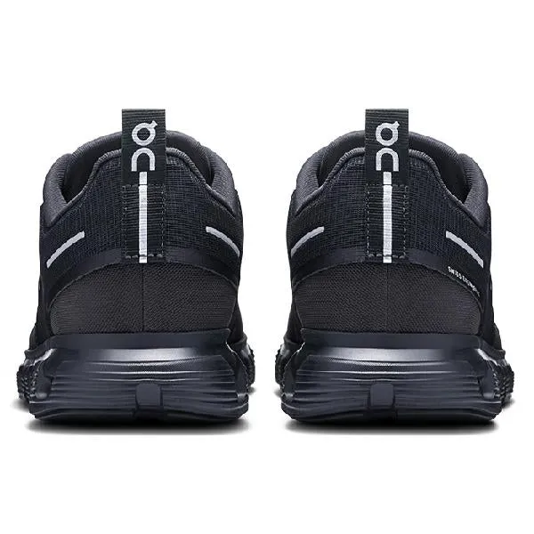 Woven Upper Technology Fast Wear Mens On Running Cloud 6 WP in Black/Black