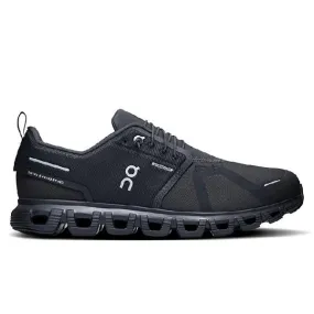 Mens On Running Cloud 6 WP in Black/Black Odor Resistant Insole Short Walks