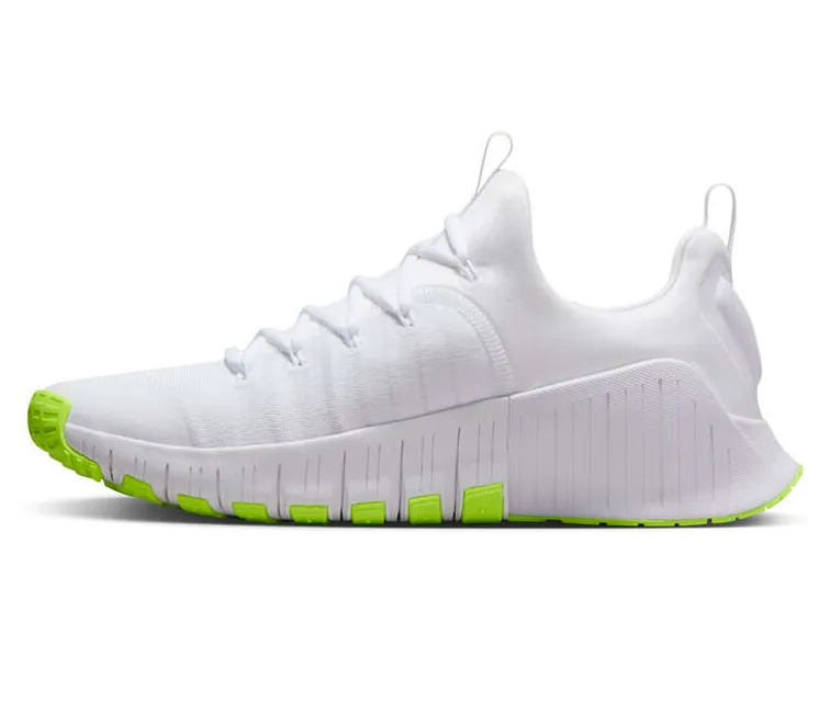 Men??s Nike Free Metcon 6 (White/Volt) Responsive cushioning