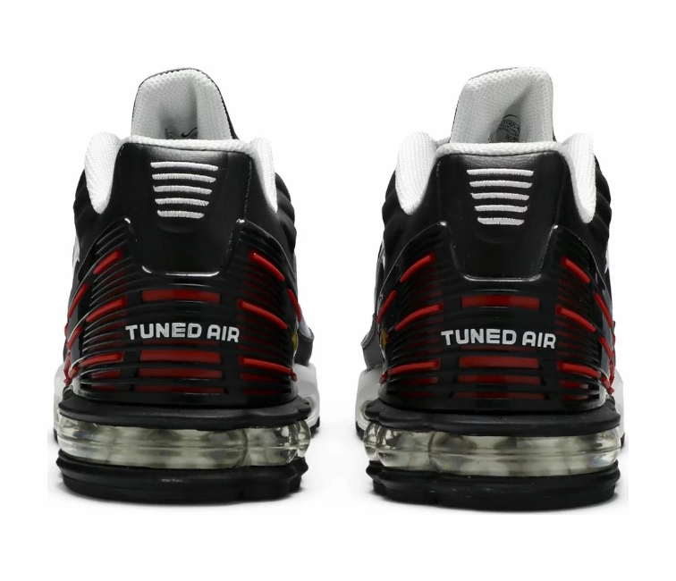 Men's Nike Air Max Plus III (Black/University Red-White) noiseless shoes