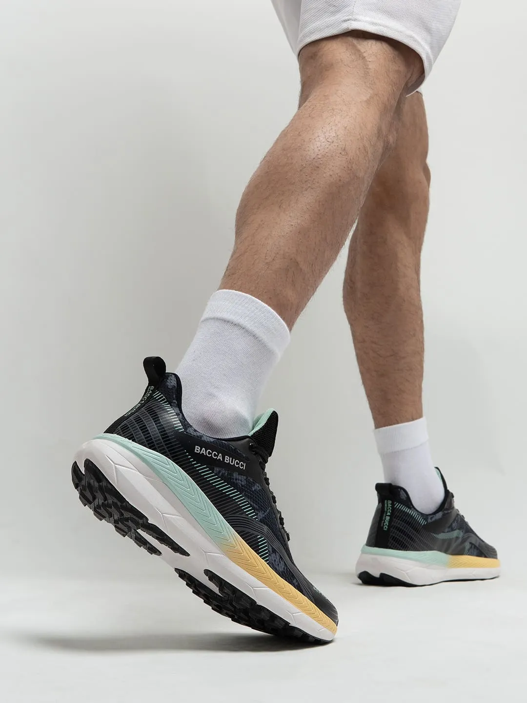 Bacca Bucci IKATRON ?C Men's Athleisure Sports Shoes with Dual-Density Sole running on ice shoes