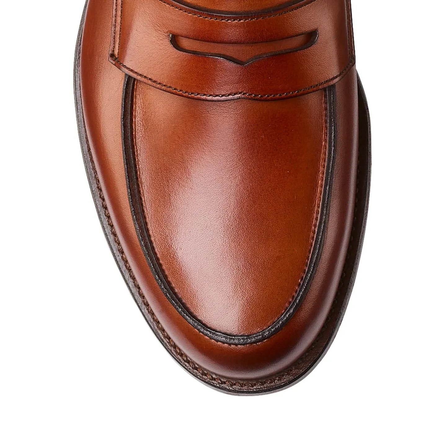 Elise Chestnut Burnished Calf Guard Lane